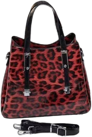 Leopard Print Hand Bag